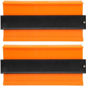 Unbranded 2Pcs Gauge Contour Ruler Irregular Shape Frame Unbranded 2Pcs Gauge Contour Ruler Irregular Shape Frame