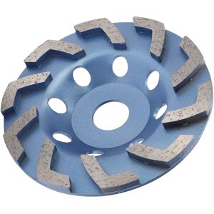 Unbranded Diamond Grinding Wheel Cup 10 L Teeth Blue 125mm Unbranded Diamond Grinding Wheel Cup 10 L Teeth Blue 125mm