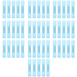 Unbranded 50Pcs Heat Shrink Terminals Butt Connectors Kit Unbranded 50Pcs Heat Shrink Terminals Butt Connectors Kit