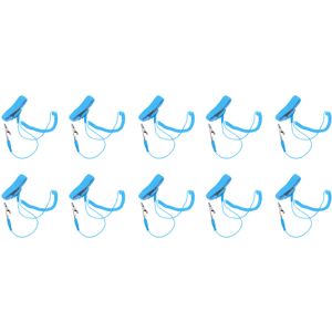 Unbranded 10Pcs PU Anti Static Wrist Strap Elastic Unbranded 10Pcs PU Anti Static Wrist Strap Elastic