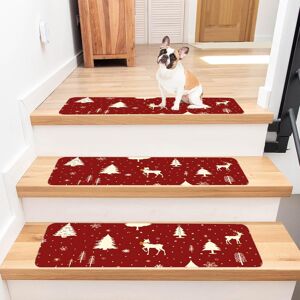 Unbranded Christmas Ornament Decorations Sale 1pc Border Christmas Stair Step Mats Indoor Unbranded Christmas Ornament Decorations Sale 1pc Border Christmas Stair Step Mats Indoor