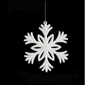 Unbranded (F) Christmas Decorations Novelty Festive Christmas Ornaments Plastic White Snow Unbranded (F) Christmas Decorations Novelty Festive Christmas Ornaments Plastic White Snow