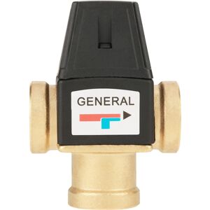 Unbranded 3 Way DN20 Female Thread Brass Thermostatic Mixing Unbranded 3 Way DN20 Female Thread Brass Thermostatic Mixing