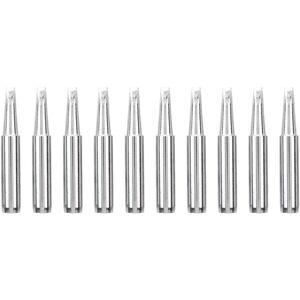 Unbranded 10Pcs Solder Iron Tip Brass Internal Heating Lead Unbranded 10Pcs Solder Iron Tip Brass Internal Heating Lead