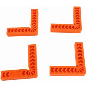 Unbranded 4Pcs Plastic L Type 90 Degree Right Angle Ruler Unbranded 4Pcs Plastic L Type 90 Degree Right Angle Ruler