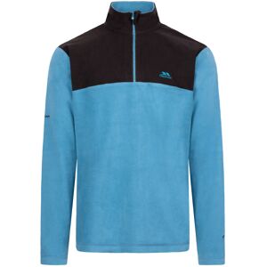 (XS, Bondi Blue) Trespass Mens Fleece Jacket with 1/2 Zip Curtiston (XS, Bondi Blue) Trespass Mens Fleece Jacket with 1/2 Zip Curtiston