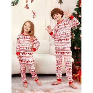 Gaatpot (Picture color, Tong 2) Children's Christmas suits, deer, boys and girls, home c Gaatpot (Picture color, Tong 2) Children's Christmas suits, deer, boys and girls, home c
