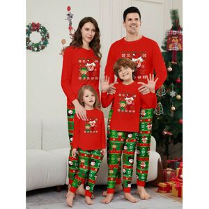 Gaatpot (Picture color, Dog S) Red Christmas deer parent-child outfit home clothes Chris Gaatpot (Picture color, Dog S) Red Christmas deer parent-child outfit home clothes Chris