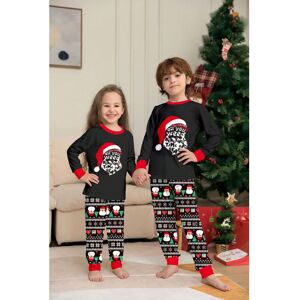 Gaatpot (Picture color, Child 5) Children's clothing Christmas hat letter home clothes f Gaatpot (Picture color, Child 5) Children's clothing Christmas hat letter home clothes f