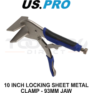 US PRO Tools 10 Inch Locking Sheet Metal Clamp - 93MM Jaw 5935 US PRO Tools 10 Inch Locking Sheet Metal Clamp - 93MM Jaw 5935