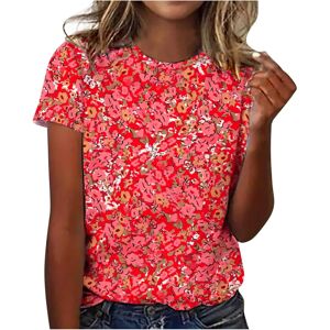 Unbranded (XXL, 004* Red) Summer Tops for Women UK Clearance Ladies Tops Vacation Trendy F Unbranded (XXL, 004* Red) Summer Tops for Women UK Clearance Ladies Tops Vacation Trendy F