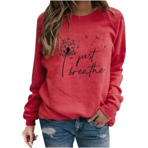 Unbranded (M, 001* Pink) Women's Sweatshirts UK Clearance Ladies Jumpers Dandelion Print C Unbranded (M, 001* Pink) Women's Sweatshirts UK Clearance Ladies Jumpers Dandelion Print C