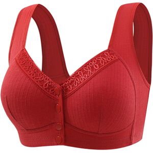 Unbranded (5XL, 002* Red) Sports Bras Women's Bras Front Closure Bras Push Up Bra No Under Unbranded (5XL, 002* Red) Sports Bras Women's Bras Front Closure Bras Push Up Bra No Under