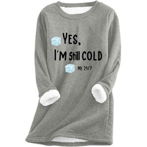 Unbranded (4XL, 002* Gray) Yes I'm Still Cold Sweatshirts for Women UK Ladies Tops Winter Unbranded (4XL, 002* Gray) Yes I'm Still Cold Sweatshirts for Women UK Ladies Tops Winter