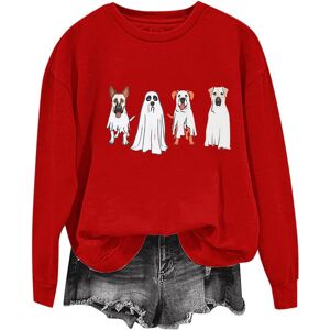 Unbranded (M, 005* Red) Halloween Sweatshirts for Women UK Ladies Tops Funny Graphic Overs Unbranded (M, 005* Red) Halloween Sweatshirts for Women UK Ladies Tops Funny Graphic Overs