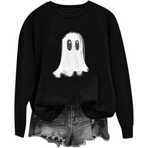 Unbranded (XL, 007* Black) Halloween Sweatshirts for Women UK Ladies Tops Funny Graphic Ov Unbranded (XL, 007* Black) Halloween Sweatshirts for Women UK Ladies Tops Funny Graphic Ov