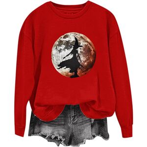 Unbranded (XL, 009* Red) Halloween Sweatshirts for Women UK Ladies Tops Funny Graphic Over Unbranded (XL, 009* Red) Halloween Sweatshirts for Women UK Ladies Tops Funny Graphic Over