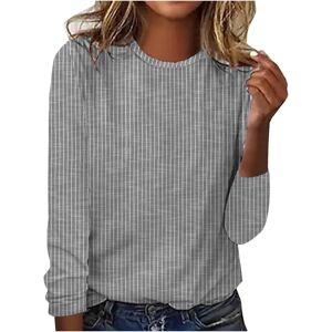 Unbranded (M, 001* Gray) Womens Tops Long Sleeve T Shirts Casual Crew Neck Tunic Tops to w Unbranded (M, 001* Gray) Womens Tops Long Sleeve T Shirts Casual Crew Neck Tunic Tops to w