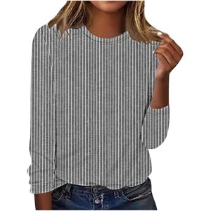 Unbranded (M, 003* Gray) Womens Tops Long Sleeve T Shirts Casual Crew Neck Tunic Tops to w Unbranded (M, 003* Gray) Womens Tops Long Sleeve T Shirts Casual Crew Neck Tunic Tops to w