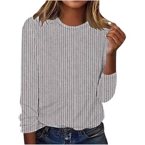 Unbranded (S, 002* Gray) Womens Tops Long Sleeve T Shirts Casual Crew Neck Tunic Tops to w Unbranded (S, 002* Gray) Womens Tops Long Sleeve T Shirts Casual Crew Neck Tunic Tops to w