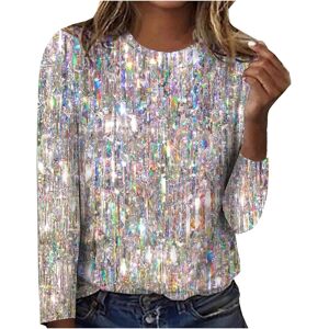 Unbranded (M, 004* White) Womens Tops Long Sleeve T Shirts Casual Crew Neck Tunic Tops to Unbranded (M, 004* White) Womens Tops Long Sleeve T Shirts Casual Crew Neck Tunic Tops to