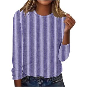 Unbranded (XL, 002* Purple) Womens Tops Long Sleeve T Shirts Casual Crew Neck Tunic Tops t Unbranded (XL, 002* Purple) Womens Tops Long Sleeve T Shirts Casual Crew Neck Tunic Tops t