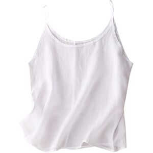 Unbranded (12, 001* White) Camisole Tops for Women Cotton Linen Vest Tops Summer Tank Top Unbranded (12, 001* White) Camisole Tops for Women Cotton Linen Vest Tops Summer Tank Top