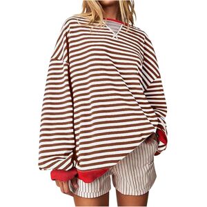 Unbranded (4XL, 07 Red) Oversized Sweatshirts for Women UK Ladies Tops Striped Sweatshirt Unbranded (4XL, 07 Red) Oversized Sweatshirts for Women UK Ladies Tops Striped Sweatshirt