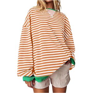 Unbranded (XL, 07 Yellow) Oversized Sweatshirts for Women UK Ladies Tops Striped Sweatshir Unbranded (XL, 07 Yellow) Oversized Sweatshirts for Women UK Ladies Tops Striped Sweatshir