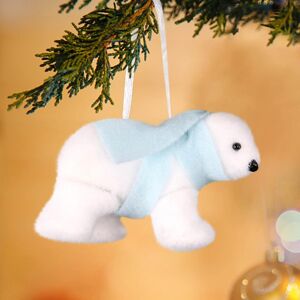 Unbranded (A) White Bear Pendant Christmas Tree Ornaments - Christmas Decorations & Home O Unbranded (A) White Bear Pendant Christmas Tree Ornaments - Christmas Decorations & Home O