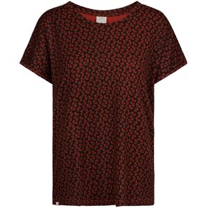 (10, Black Print) Trespass Womens Round Neck Casual T-Shirt Morgana (10, Black Print) Trespass Womens Round Neck Casual T-Shirt Morgana