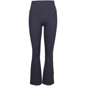 (M, Dark Flint) Trespass Womens Full Length Flared Leggings Ellen (M, Dark Flint) Trespass Womens Full Length Flared Leggings Ellen