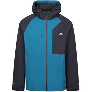 (XXL, Bondi Blue) Trespass Mens Waterproof Jacket - Fala (XXL, Bondi Blue) Trespass Mens Waterproof Jacket - Fala