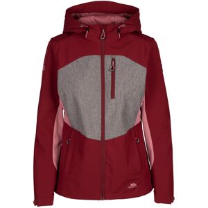 (6, Dark Cherry) Trespass Womens Softshell Jacket Eckwood (6, Dark Cherry) Trespass Womens Softshell Jacket Eckwood