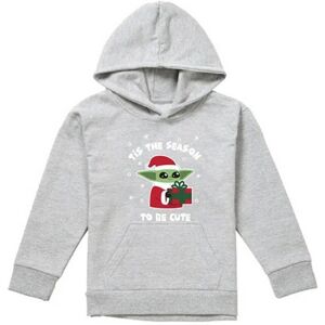Star Wars The Mandalorian Childrens/Kids Tis The Christmas Season Grogu Hoodie Star Wars The Mandalorian Childrens/Kids Tis The Christmas Season Grogu Hoodie