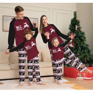 Gaatpot (Picture color, Infant 6) Christmas parent-child outfit elk pulling cart letter Gaatpot (Picture color, Infant 6) Christmas parent-child outfit elk pulling cart letter