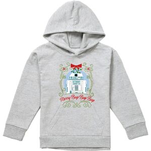 (7-8 Years, Athletic Heather) Star Wars Childrens/Kids Merry Beep Boop Beep R2-D (7-8 Years, Athletic Heather) Star Wars Childrens/Kids Merry Beep Boop Beep R2-D