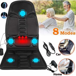 Unbranded 8 Modes Full Back Massage Vibration Cushion Car Chair Seat Pad Mat Heat Massager Unbranded 8 Modes Full Back Massage Vibration Cushion Car Chair Seat Pad Mat Heat Massager
