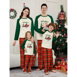 Gaatpot (Picture color, Dad 2XL) Autumn and winter parent-child home wear Christmas hous Gaatpot (Picture color, Dad 2XL) Autumn and winter parent-child home wear Christmas hous