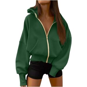 Unbranded (XL, 001 Green) Hoodies for Women UK Oversized Zip Up Jackets Long Sleeve Croppe Unbranded (XL, 001 Green) Hoodies for Women UK Oversized Zip Up Jackets Long Sleeve Croppe