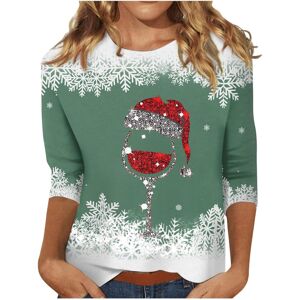 Unbranded (XXL, 001 Green) Christmas Sweatshirts for Women Xmas Jumpers Christmas Tree Win Unbranded (XXL, 001 Green) Christmas Sweatshirts for Women Xmas Jumpers Christmas Tree Win