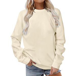 Unbranded (S, 001* Beige) Sweatshirts for Women UK Clearance Ladies Tops and Blouses Long Unbranded (S, 001* Beige) Sweatshirts for Women UK Clearance Ladies Tops and Blouses Long