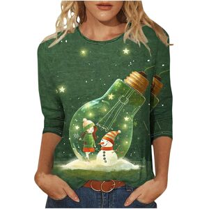 Unbranded (M, 011 Multicolor) Christmas Shirts for Women Christmas Tree Printed Tshirts Ro Unbranded (M, 011 Multicolor) Christmas Shirts for Women Christmas Tree Printed Tshirts Ro