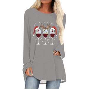 Unbranded (M, 010* Gray) Christmas Sweatshirts for Womens Xmas Jumpers Long Sleeve Tops Ch Unbranded (M, 010* Gray) Christmas Sweatshirts for Womens Xmas Jumpers Long Sleeve Tops Ch