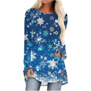Unbranded (M, 016* Blue) Christmas Sweatshirts for Womens Xmas Jumpers Long Sleeve Tops Ch Unbranded (M, 016* Blue) Christmas Sweatshirts for Womens Xmas Jumpers Long Sleeve Tops Ch