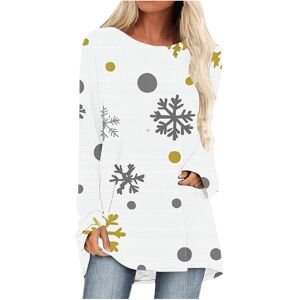 Unbranded (XL, 018* White) Christmas Sweatshirts for Womens Xmas Jumpers Long Sleeve Tops Unbranded (XL, 018* White) Christmas Sweatshirts for Womens Xmas Jumpers Long Sleeve Tops