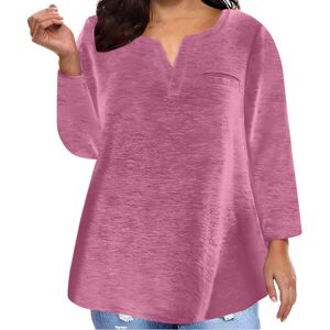 Unbranded (16, 002* Pink) Plus Size Tops for Women UK Ladies Blouses Womens Long Sleeve Sh Unbranded (16, 002* Pink) Plus Size Tops for Women UK Ladies Blouses Womens Long Sleeve Sh