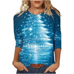 Unbranded (4XL, 011 Multicolor) Christmas T Shirts for Women UK Xmas Tree Graphic Tees Lad Unbranded (4XL, 011 Multicolor) Christmas T Shirts for Women UK Xmas Tree Graphic Tees Lad