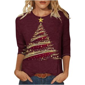 Unbranded (L, 010 Multicolor) Christmas T Shirts for Women UK Xmas Tree Graphic Tees Ladie Unbranded (L, 010 Multicolor) Christmas T Shirts for Women UK Xmas Tree Graphic Tees Ladie