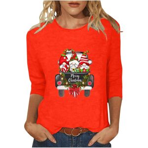 Unbranded (3XL, 003 Orange) Christmas Tops for Women UK 3/4 Sleeve Shirts Dressy Casual Bl Unbranded (3XL, 003 Orange) Christmas Tops for Women UK 3/4 Sleeve Shirts Dressy Casual Bl